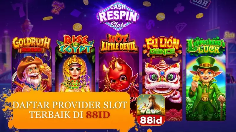 Daftar Provider Slot Terbaik di 88ID