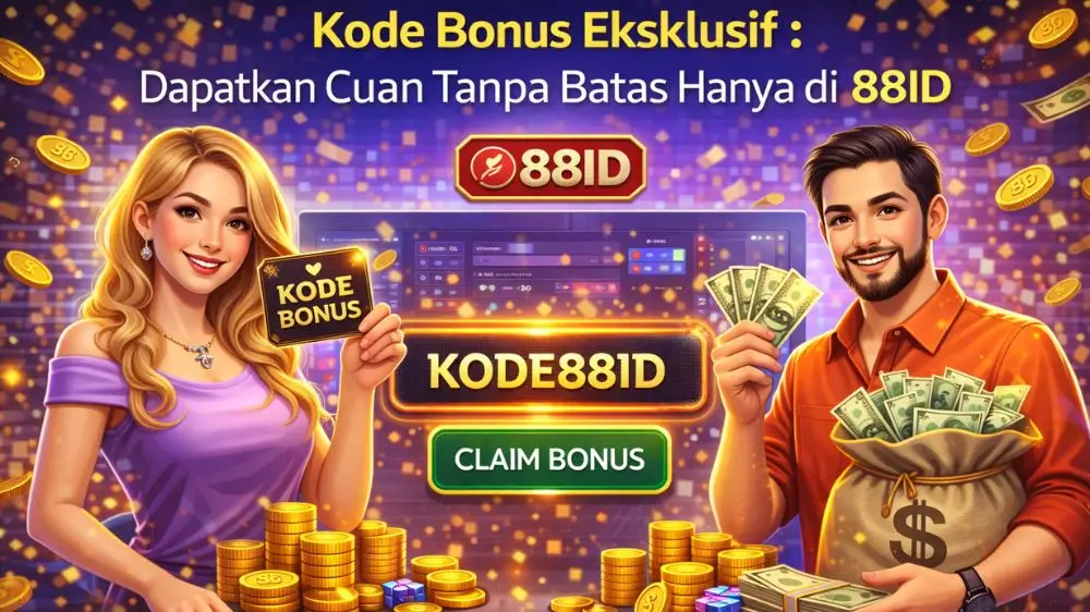 Kode Bonus Eksklusif Dapatkan Cuan Tanpa Batas Hanya di 88ID