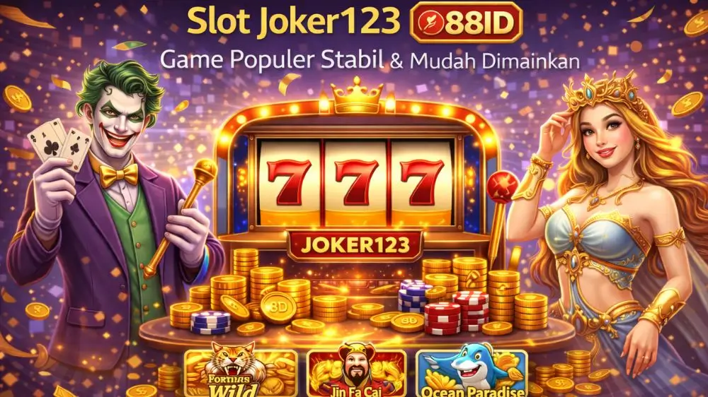 Slot Joker123 88id Game Populer Stabil & Mudah Dimainkan